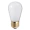 Bulbrite 11-Watt S14 Frost Dimmable Warm White Light Incandescent Light Bulb, 25PK 861306 - alternate 1